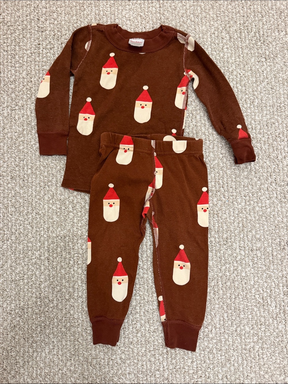 Hanna Andersson Santa Pajamas, 2T